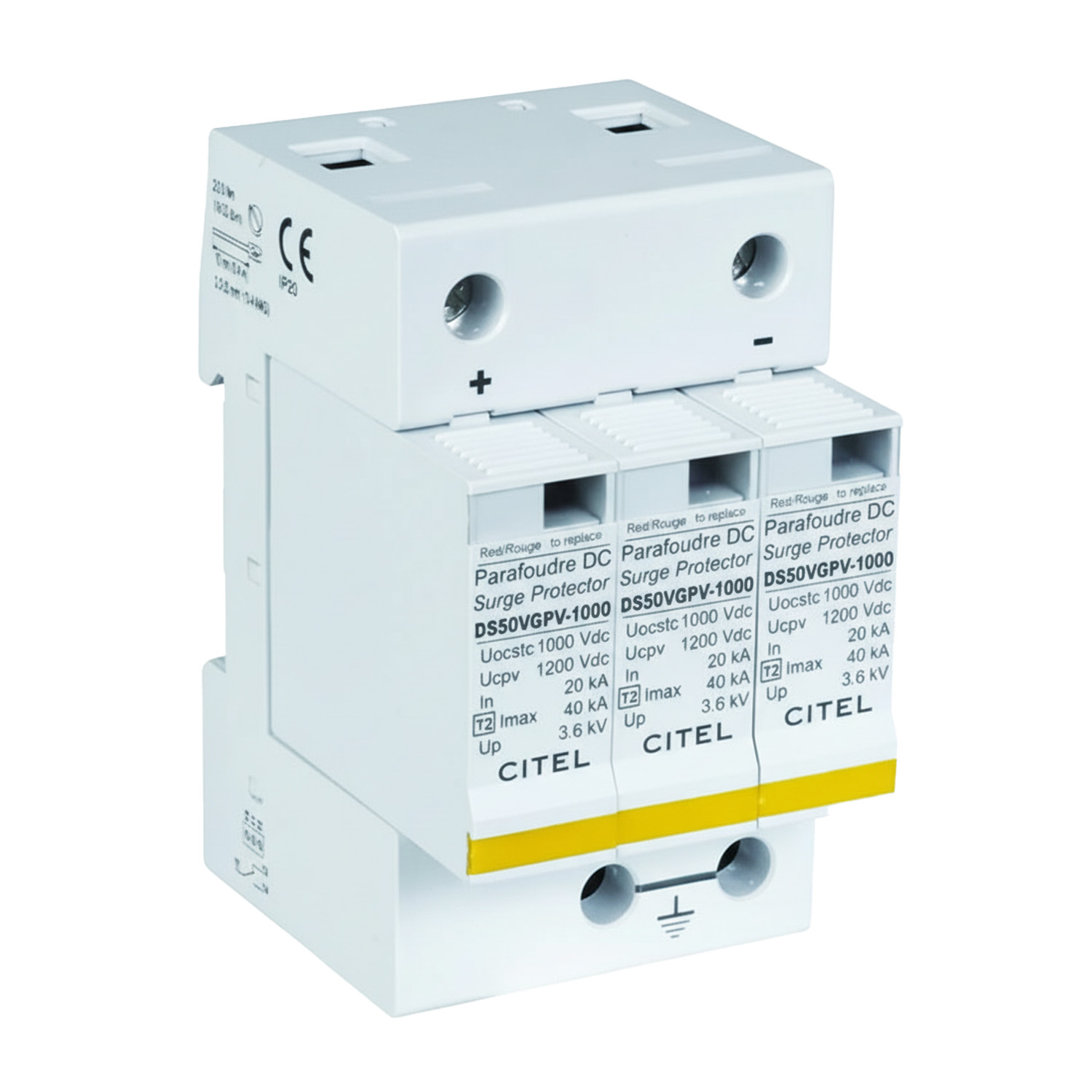 Ogranicznik - CITEL - DC T2 - 480361 DS50VGPVS-1000