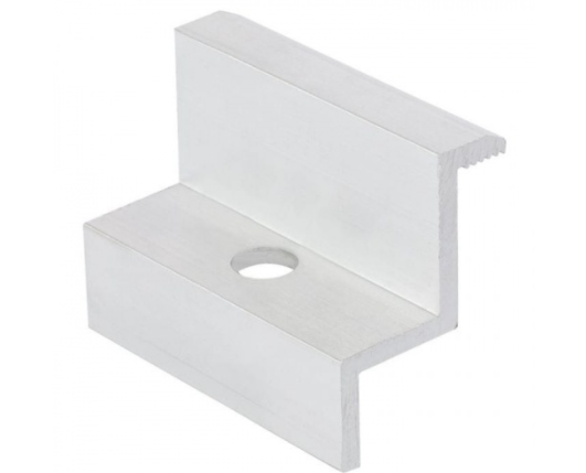 End clamp 32mm - Silver / ALU