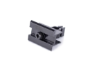 Middle clamp / universal "CLICK" 50 mm - black / ALU
