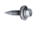 Screw (bimetal) RP-T2 double thread 6.0x25 E16 / A2 / pack of 100 pcs.