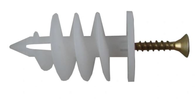 Styrofoam dowel with screw / pack of 50 pcs.