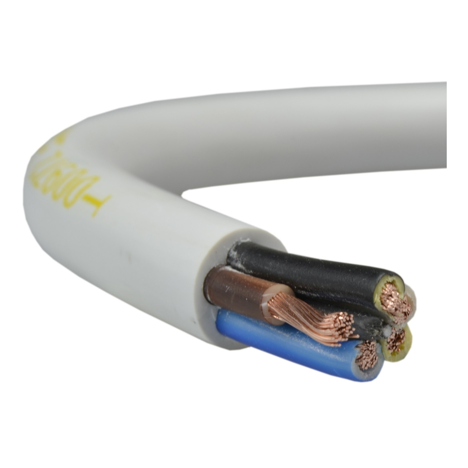 Przewód - OWY 5x6mm2 300-500V - linka - biały