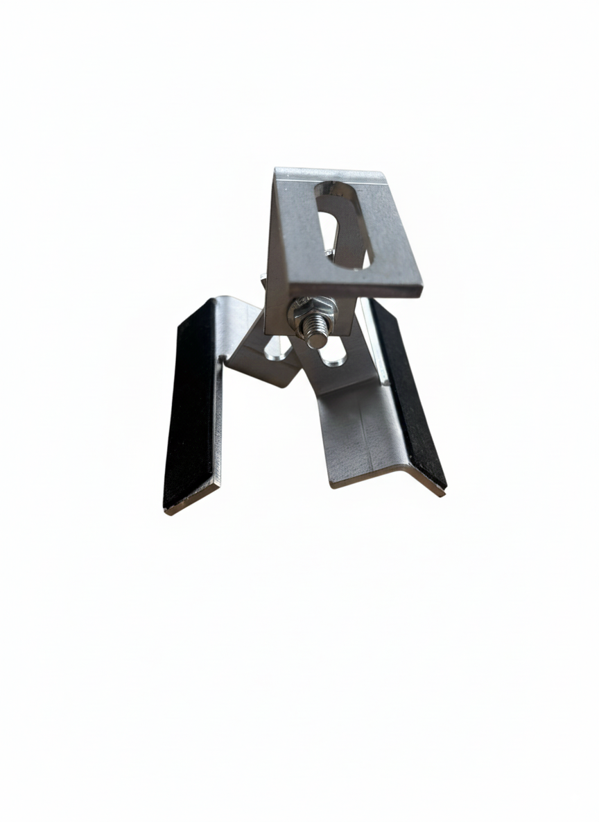 Konstrukcje - Uchwyt - blacha trapez - regulowany - 100mm