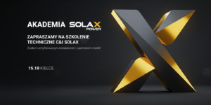 Solax szkolenie kielce